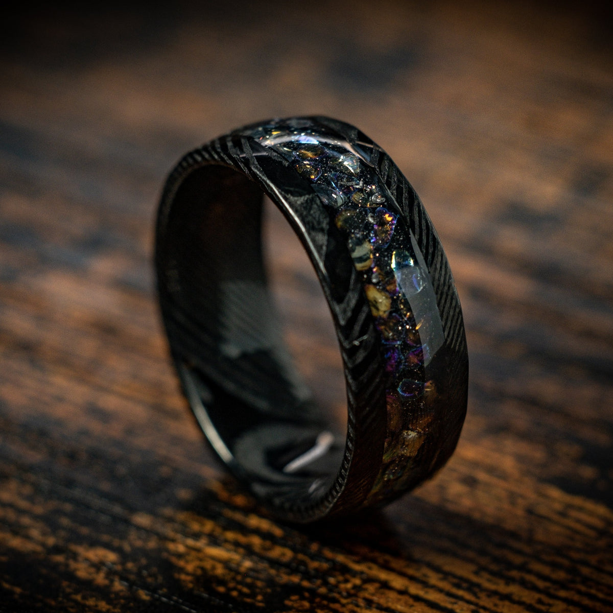 damascus steel ring