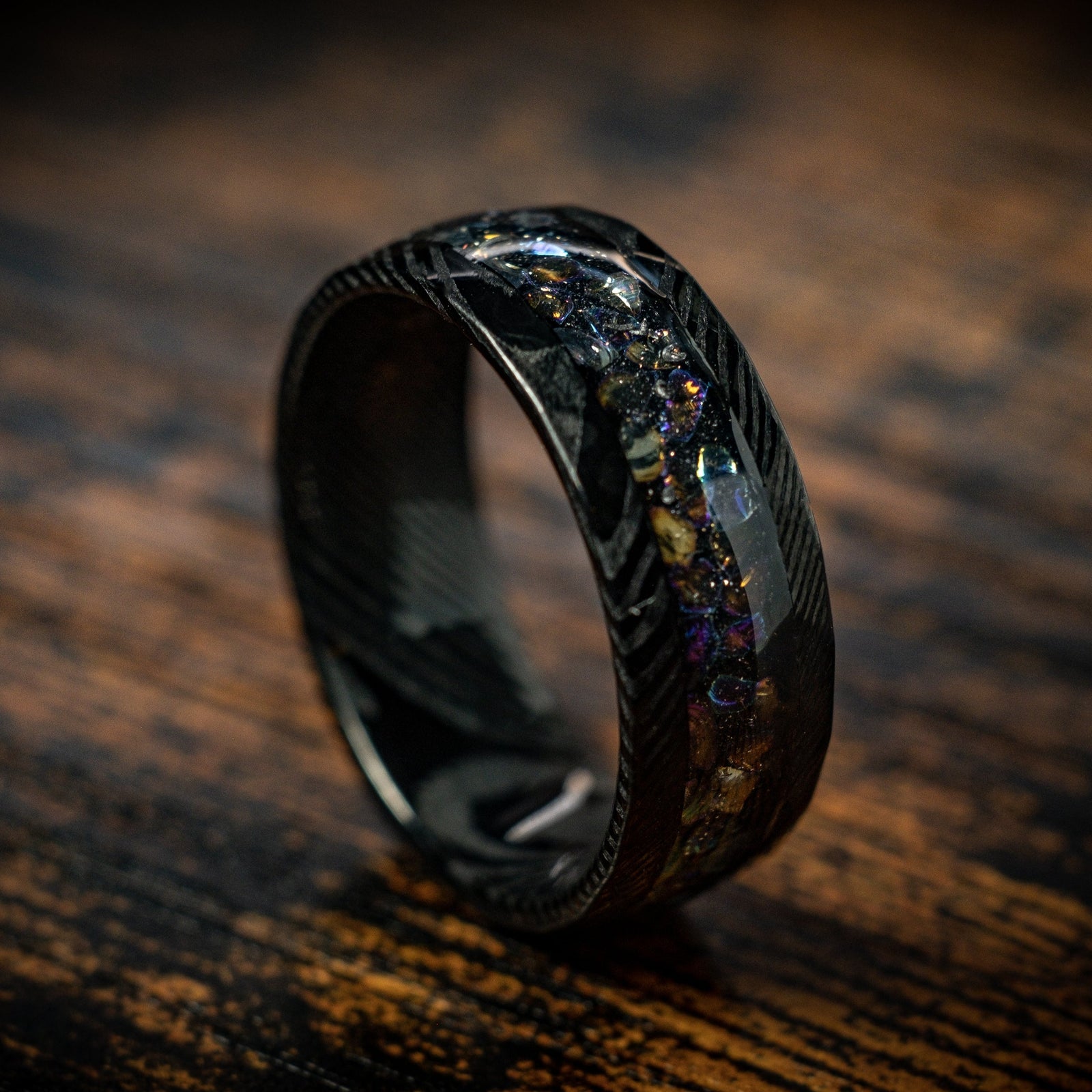 damascus steel ring