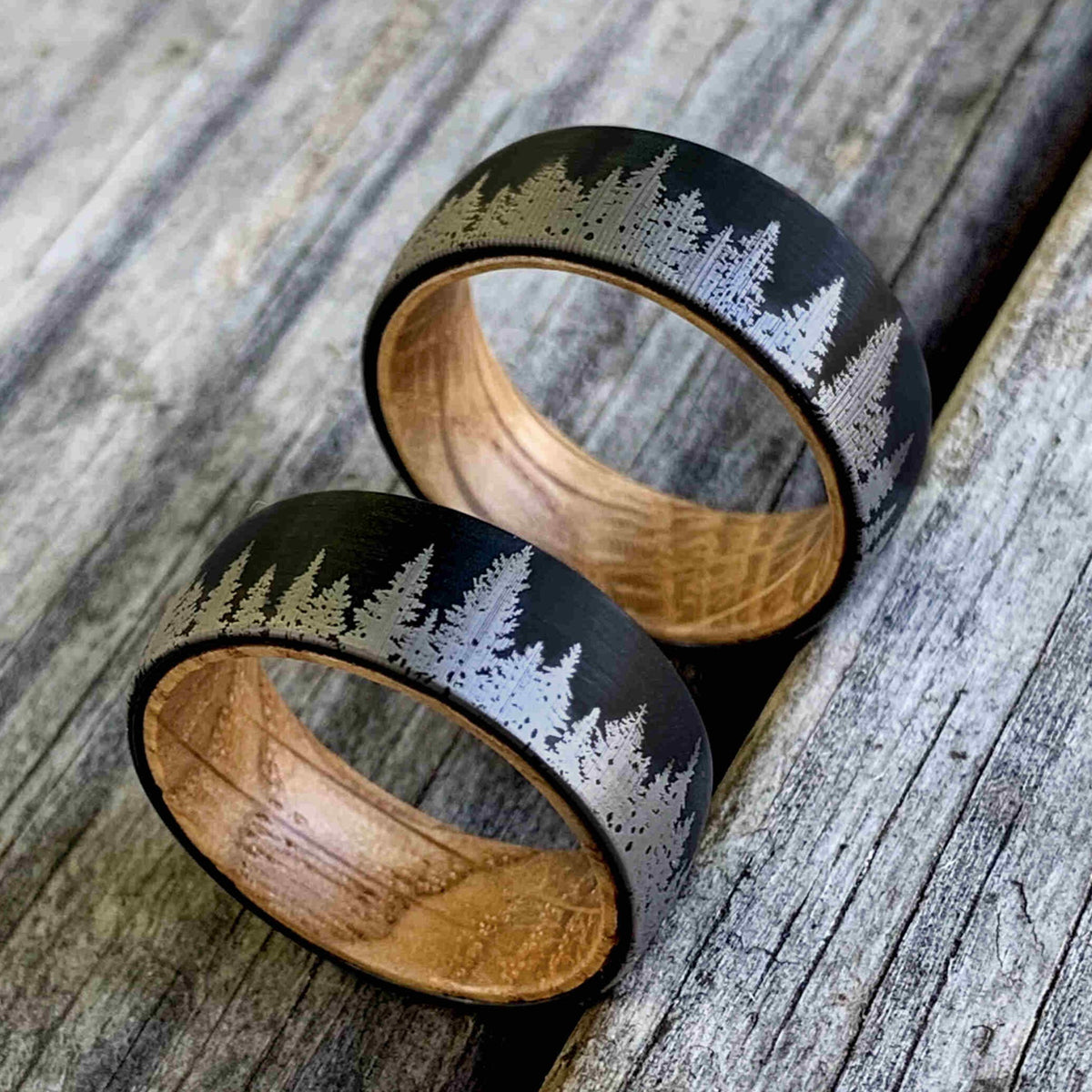 man wooden ring